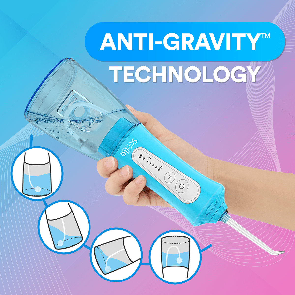 5 in 1 Wireless Dental Water Flosser Pro