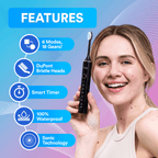 6-in-1 Sonic Deep Clean Electric Toothbrush