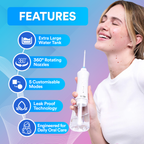 5 in 1 Wireless Dental Water Flosser Pro