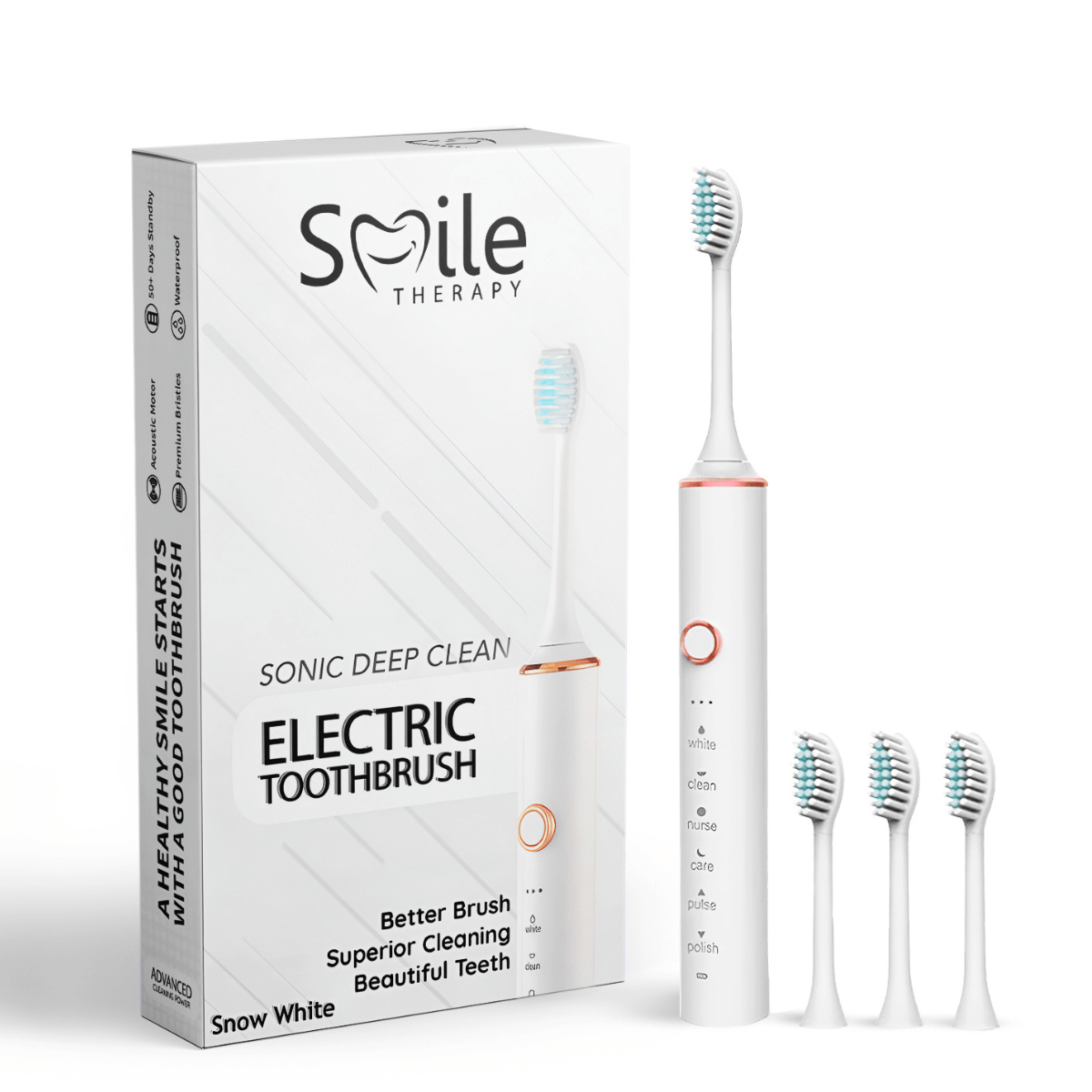 6-in-1 Sonic Deep Clean Electric Toothbrush