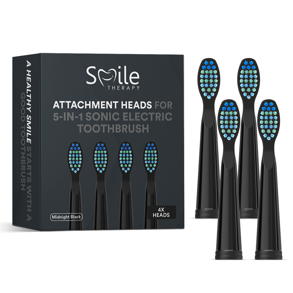 5-in-1 Sonic Electric Toothbrush Attachment Heads