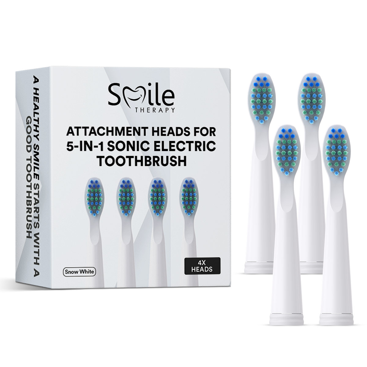 5-in-1 Sonic Electric Toothbrush Attachment Heads