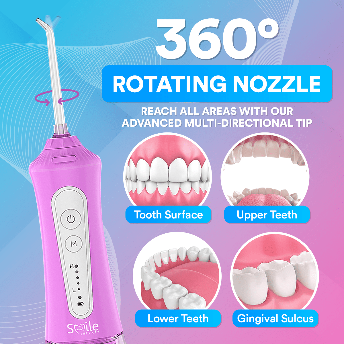 5 in 1 Wireless Dental Water Flosser Pro