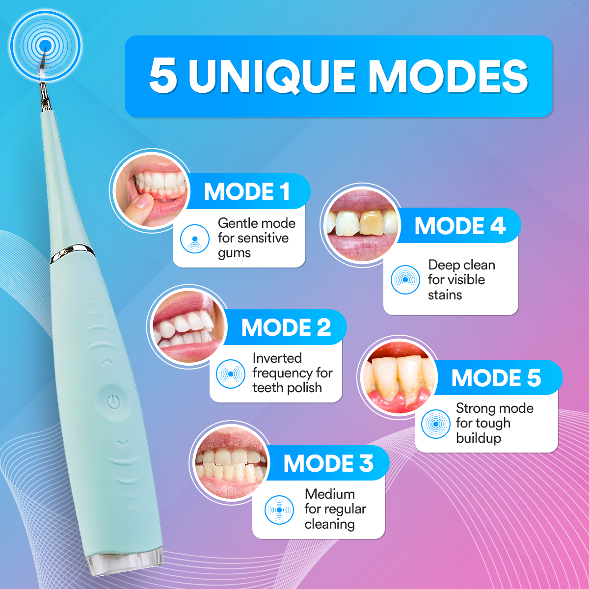 Ultrasonic Tooth Cleaner