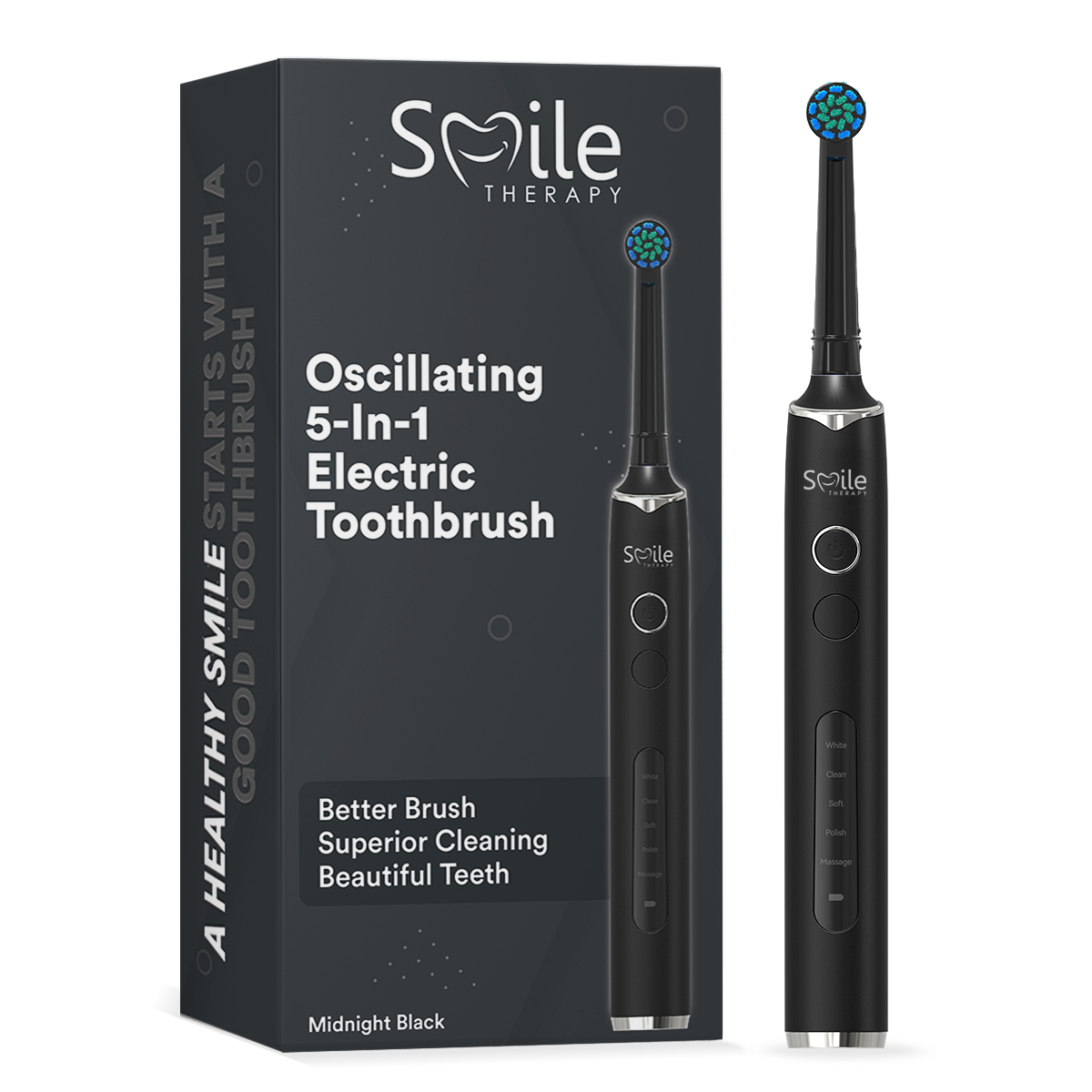 5-In-1 Oscillating Electric Toothbrush