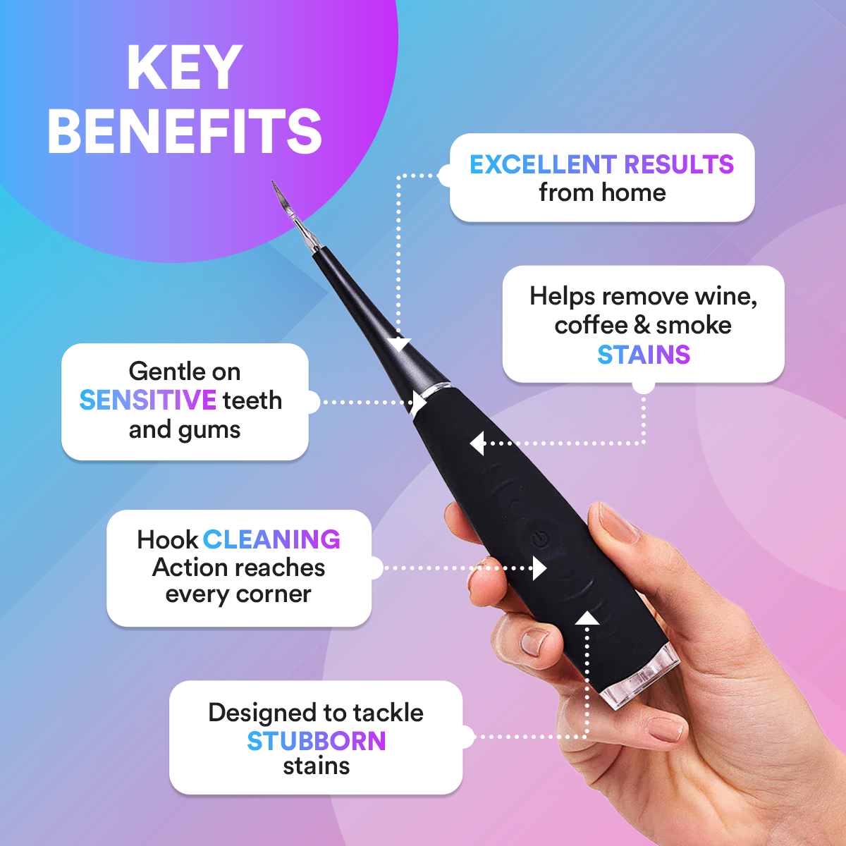 Ultrasonic Tooth Cleaner *BEST SELLER* DP3