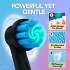 Oscillating 5-In-1 Electric Toothbrush Replacement Heads