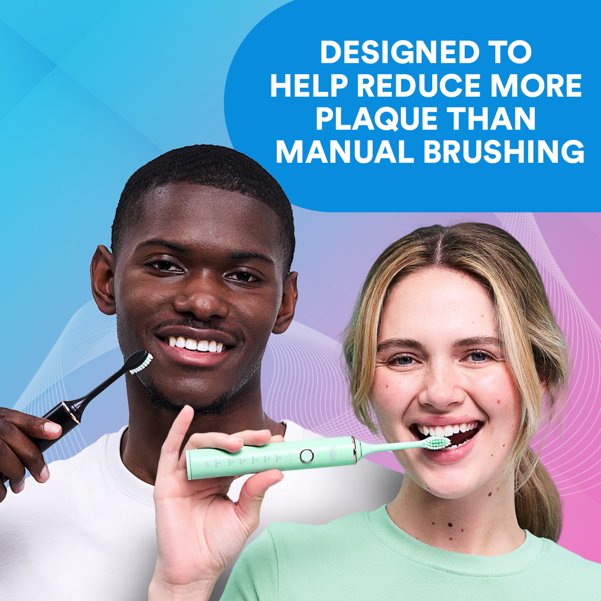 6-in-1 Sonic Deep Clean Electric Toothbrush