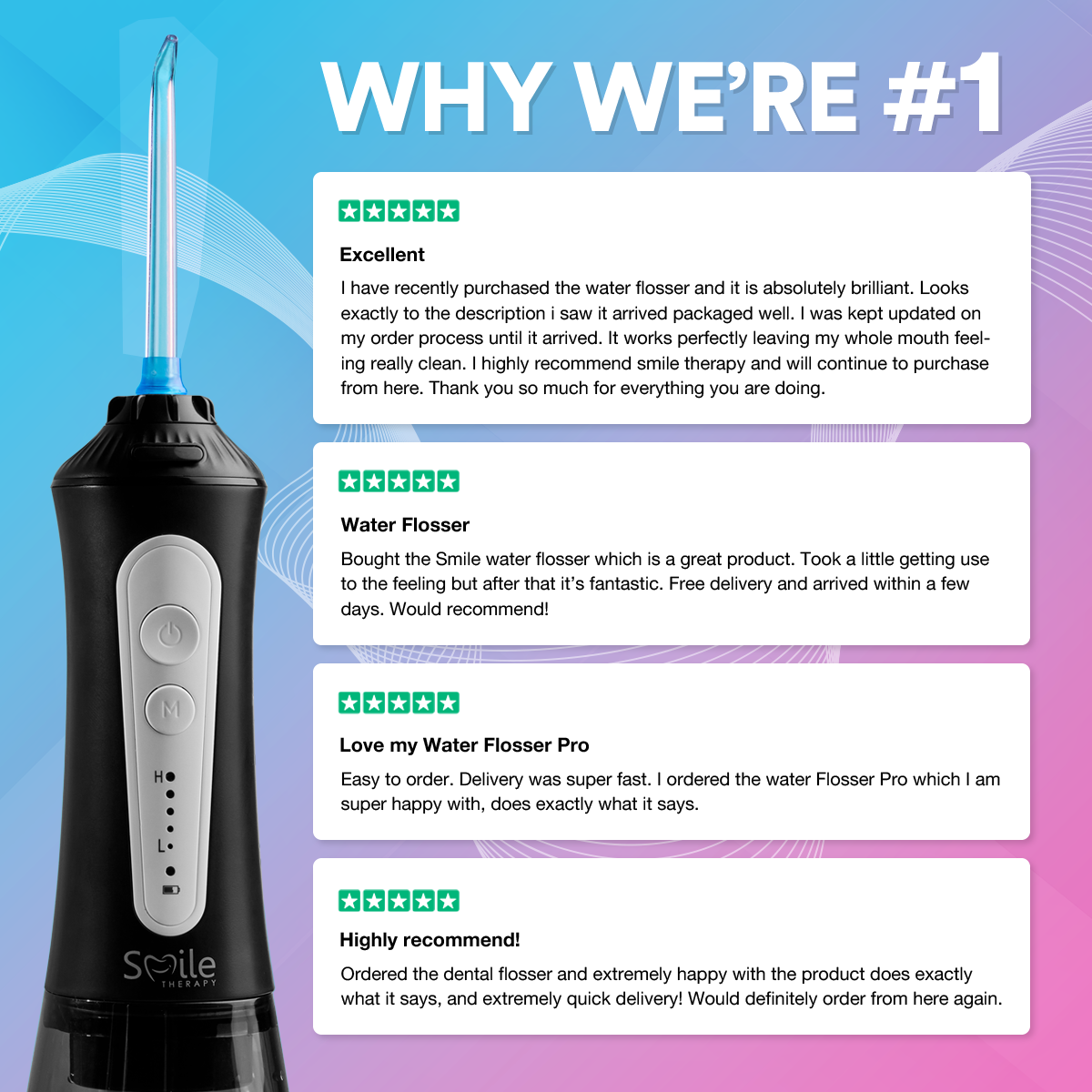 5 in 1 Wireless Dental Water Flosser Pro