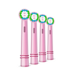 Kids Sonic Electric Toothbrush Attachment Heads - Pack of 4